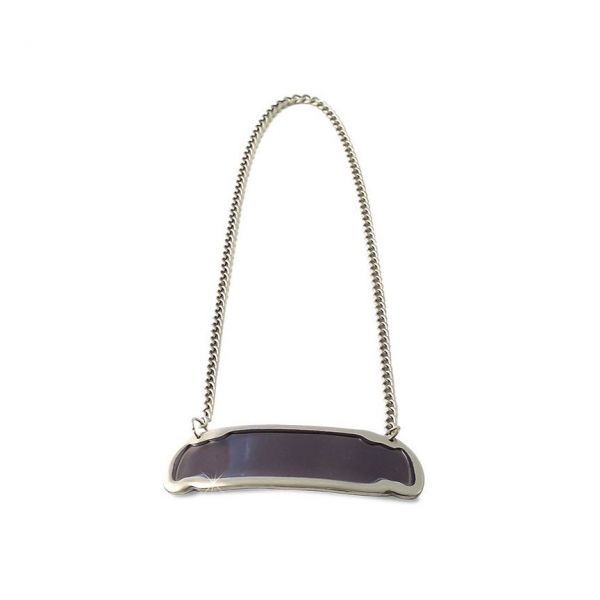 Shimmering Blue Aluminum Urn