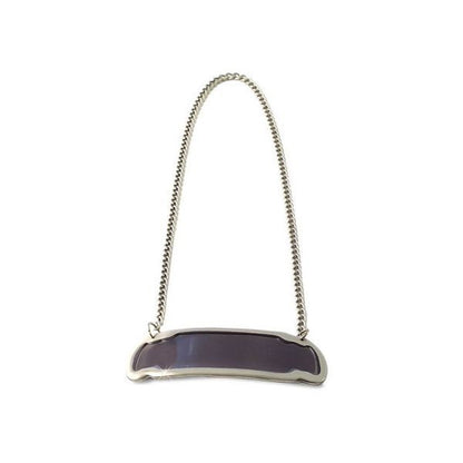 Shimmering Blue Aluminum Urn